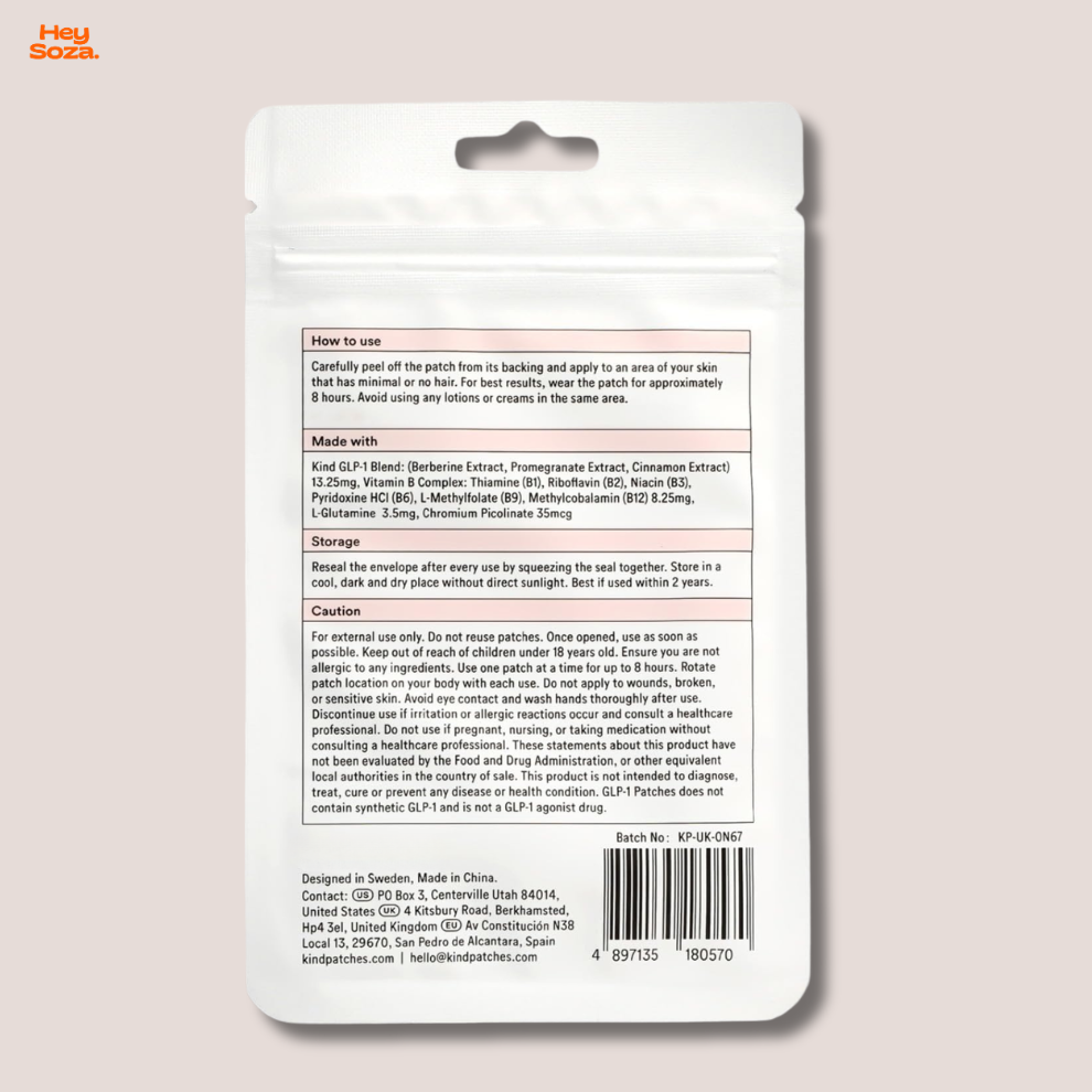 GLP - 1 Weight Management Patches