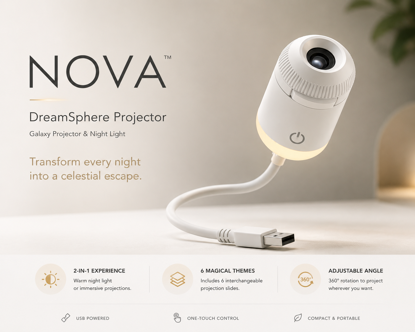 NOVA™ DreamSphere Projector