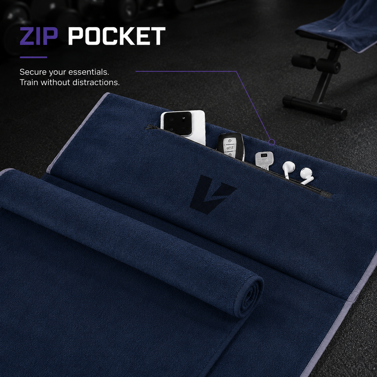 VYRO™ LockFit Gym Towel