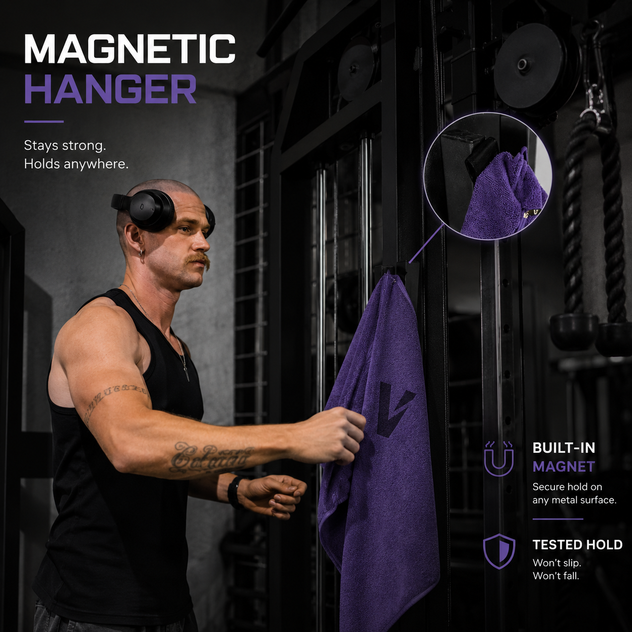 VYRO™ LockFit Gym Towel